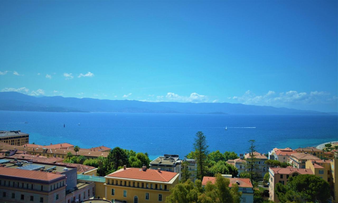 Grand T2 Standing Ajaccio Proche Centre Et Plages Vue Panoramique Parking Prive Exterior photo